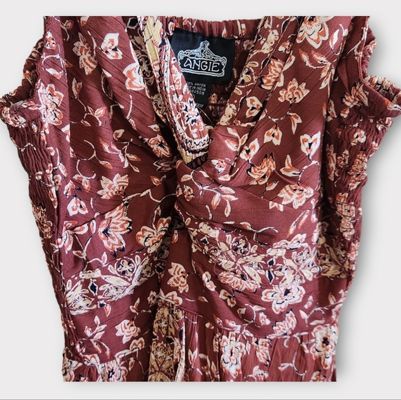 Angie NWT Boho Hi-Lo Summer Dress. Size S. - Picture 3 of 5